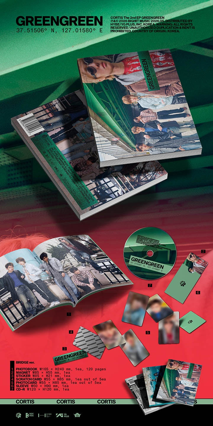CORTIS [GREENGREEN] 多通路特典