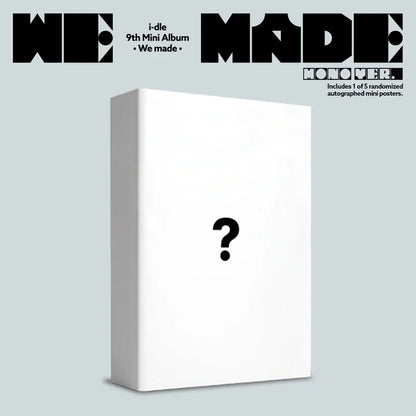 預購 i-dle - 9th Mini Album [We made] 親簽專