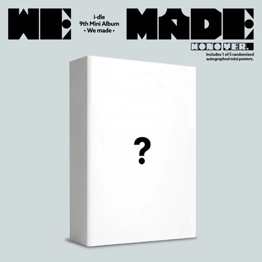 預購 i-dle - 9th Mini Album [We made] 親簽專