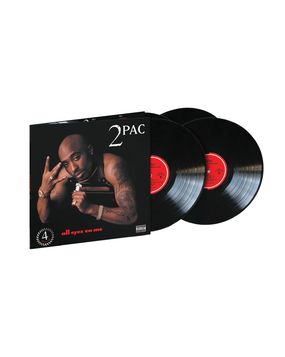 2PAC - All Eyez On Me 雙黑膠 經典豪華版