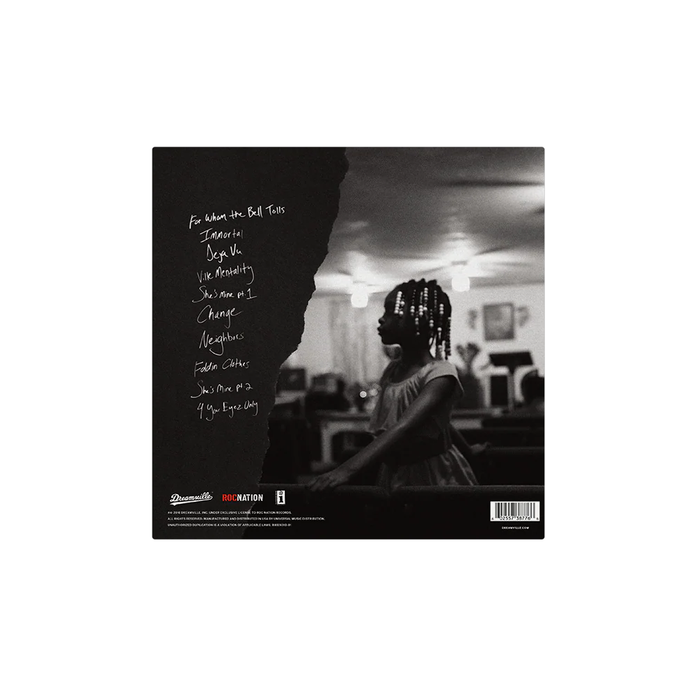 J. Cole - 4 Your Eyez Only 黑膠