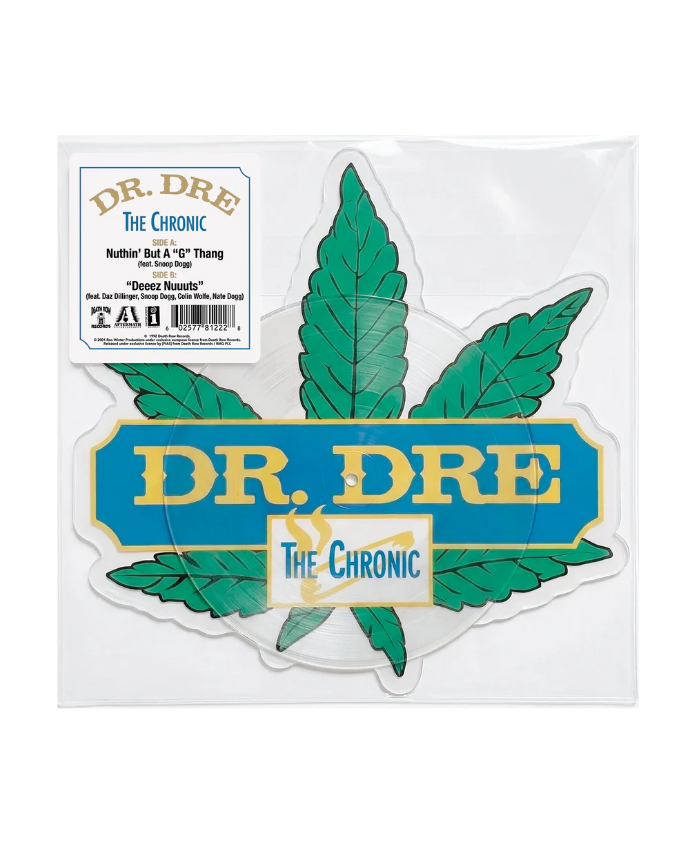 預購 Dr. Dre Nuthin' But A "G" Thang Die Cut 7  420 限定版黑膠