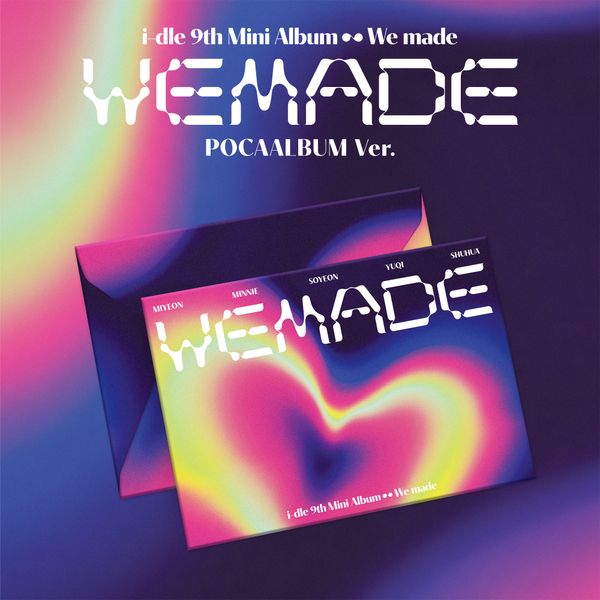 預購 i-dle - 9th Mini Album [We made] K4特典