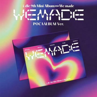 預購 i-dle - 9th Mini Album [We made] K4特典