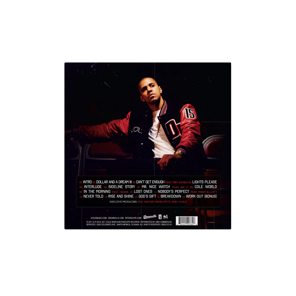 J. Cole - Cole World: The Sideline Story 黑膠
