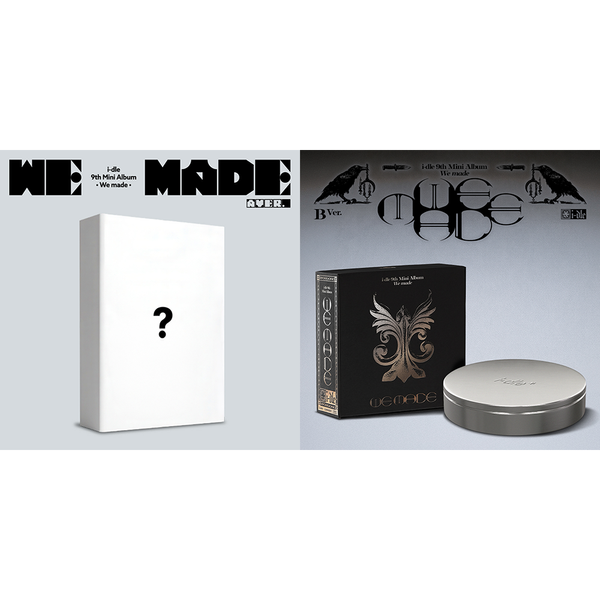 預購 i-dle - 9th Mini Album [We made] K4特典