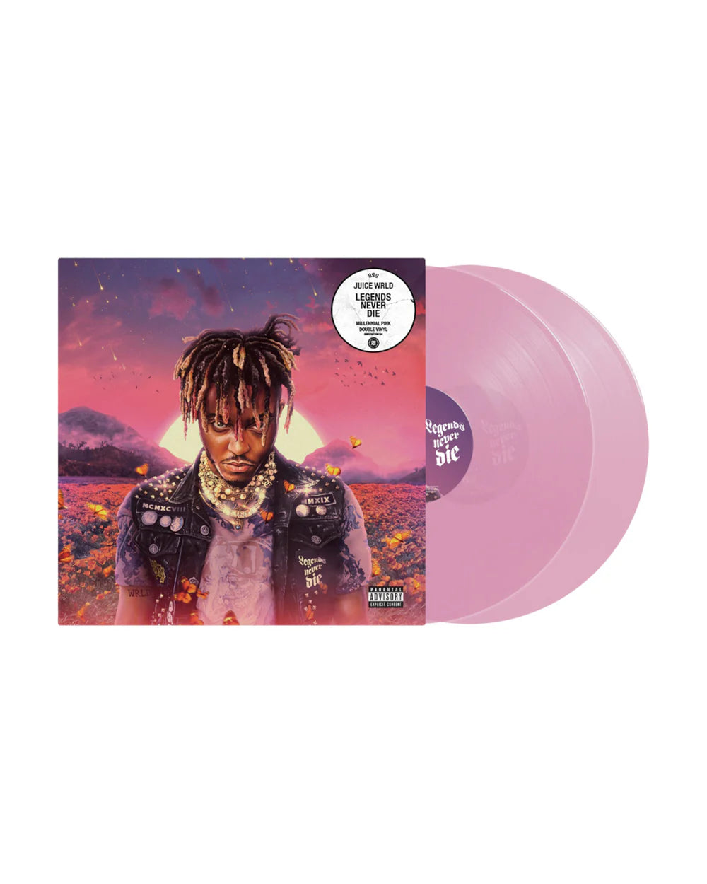 Juice WRLD - Legends Never Die (5週年紀念版) 雙粉紅膠