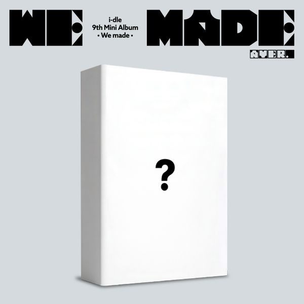 預購 i-dle - 9th Mini Album [We made] K4特典
