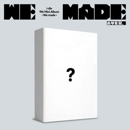 預購 i-dle - 9th Mini Album [We made] K4特典
