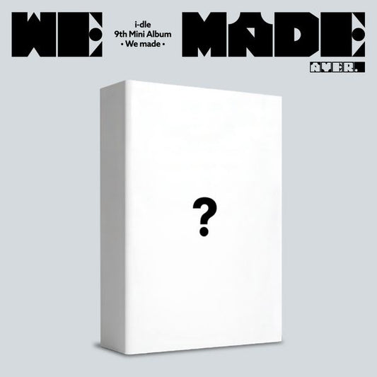 預購 i-dle - 9th Mini Album [We made] K4特典